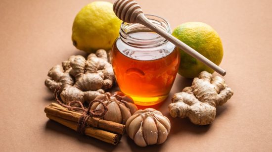 Try Natural Remedies like Honey, Ginger, and Garlic