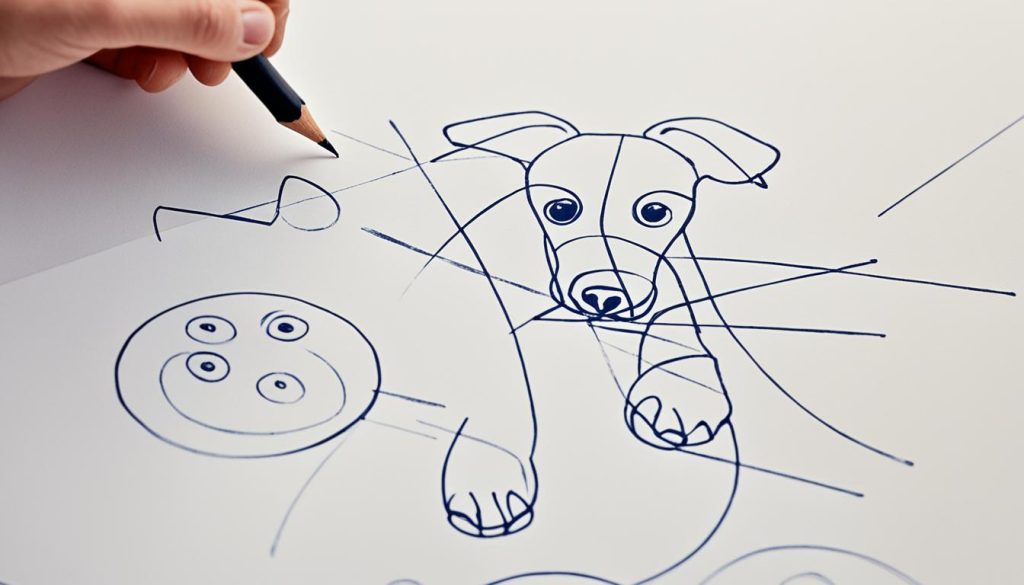 dog sketching tips