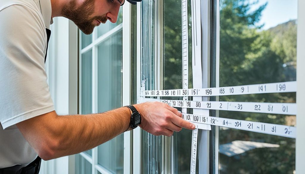 how to measure curtains without tape measure