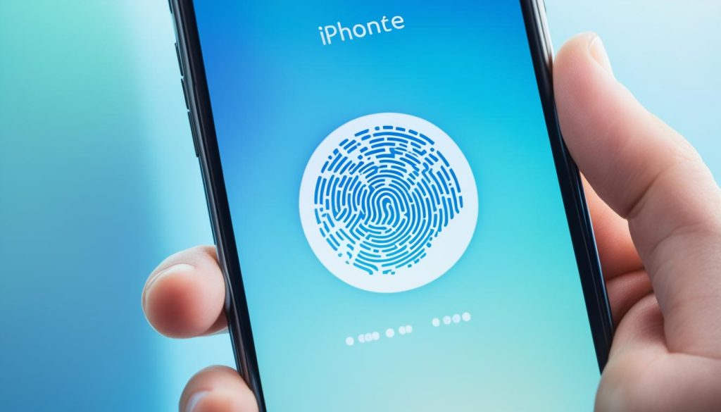 how to unlock iphone using touch id