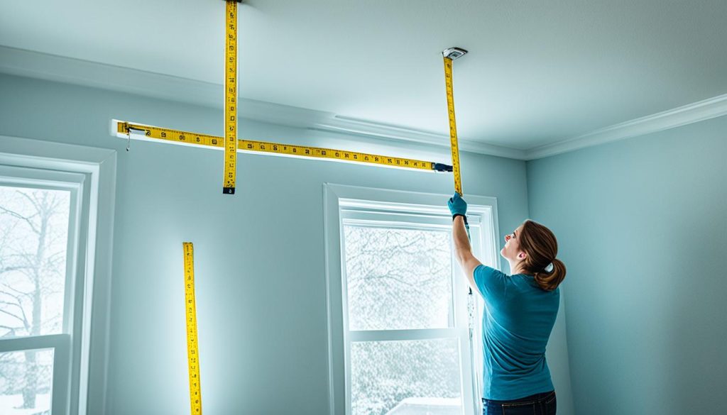 measuring windows for curtains