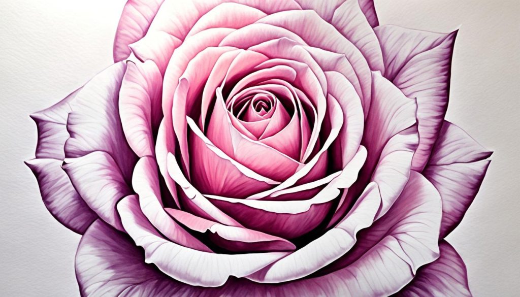 realistic rose illustration