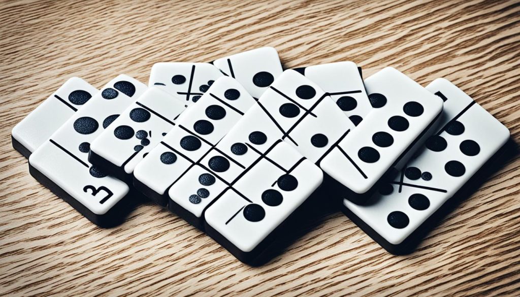 dominoes score