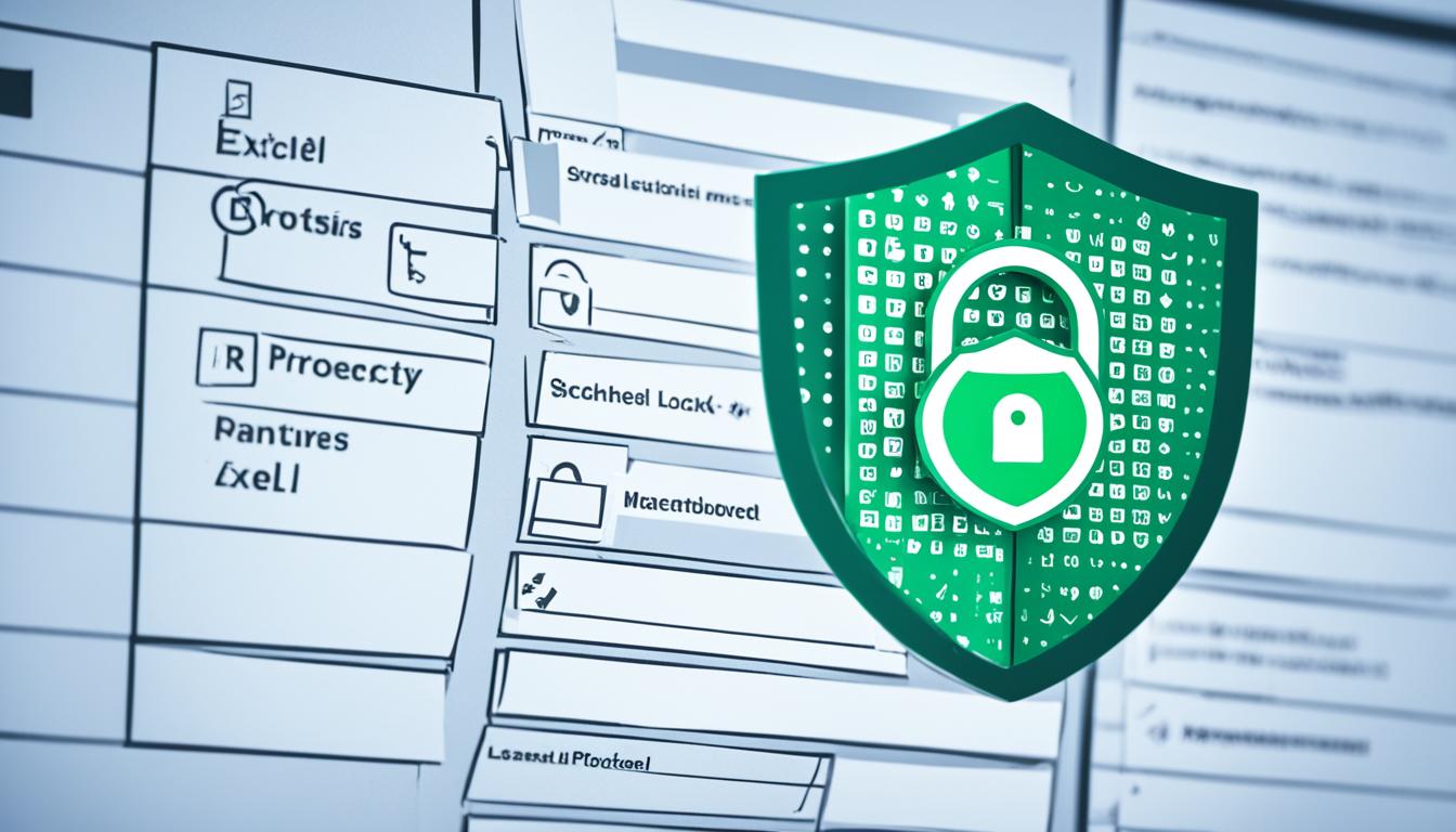 how to lock cells in excel