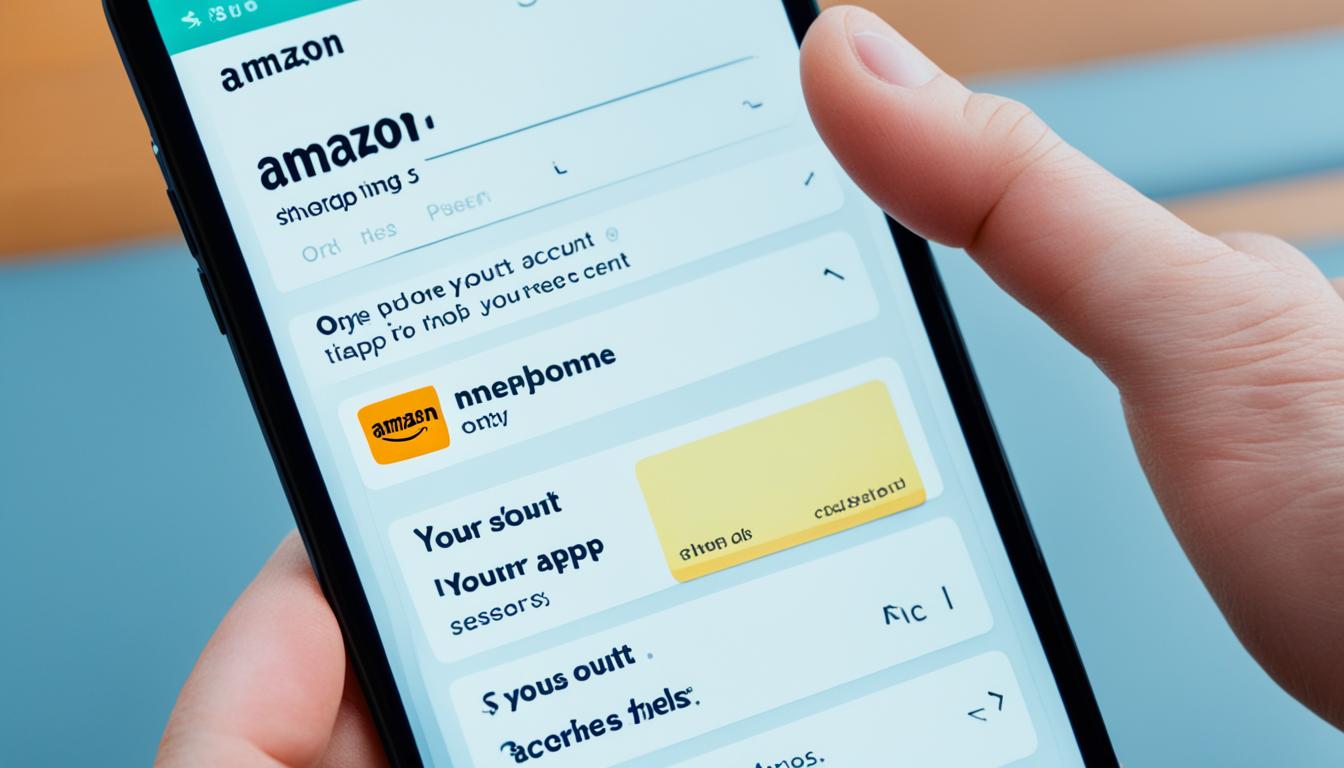 how to log out of amazon app