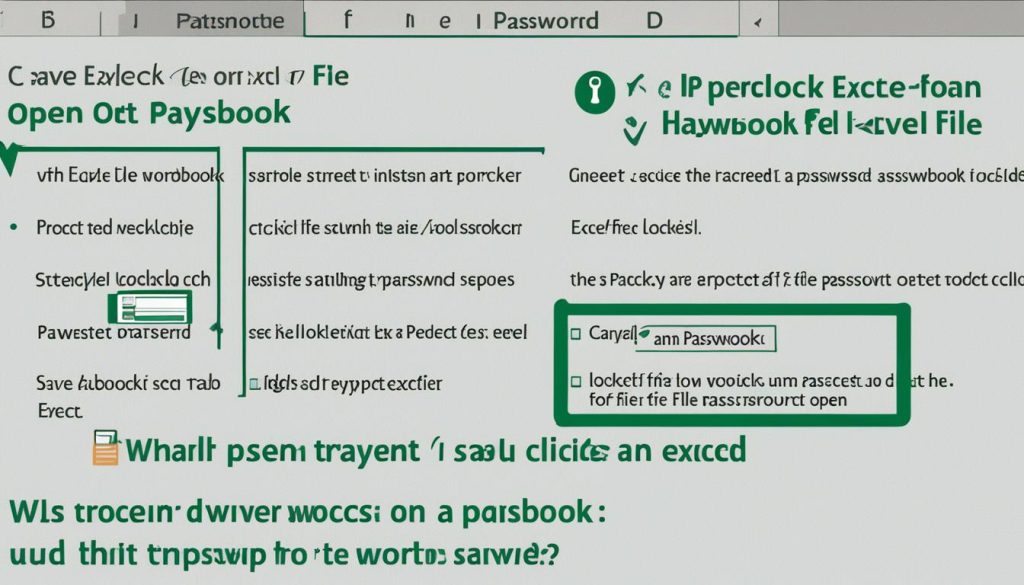 how to password protect an excel file