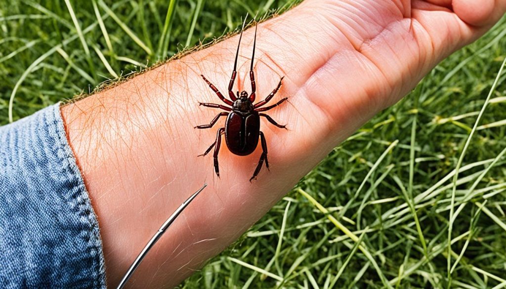 how to remove a tick from my body