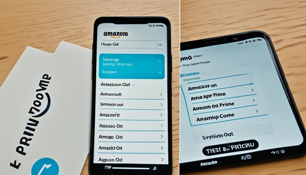how to sign out from amazon prime app