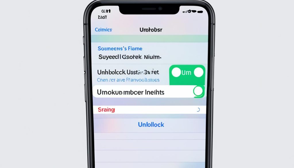 how to unblock a number on iPhone