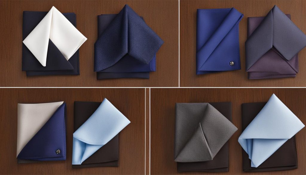 professional pocket square folds