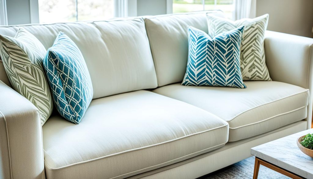clean fabric couch image