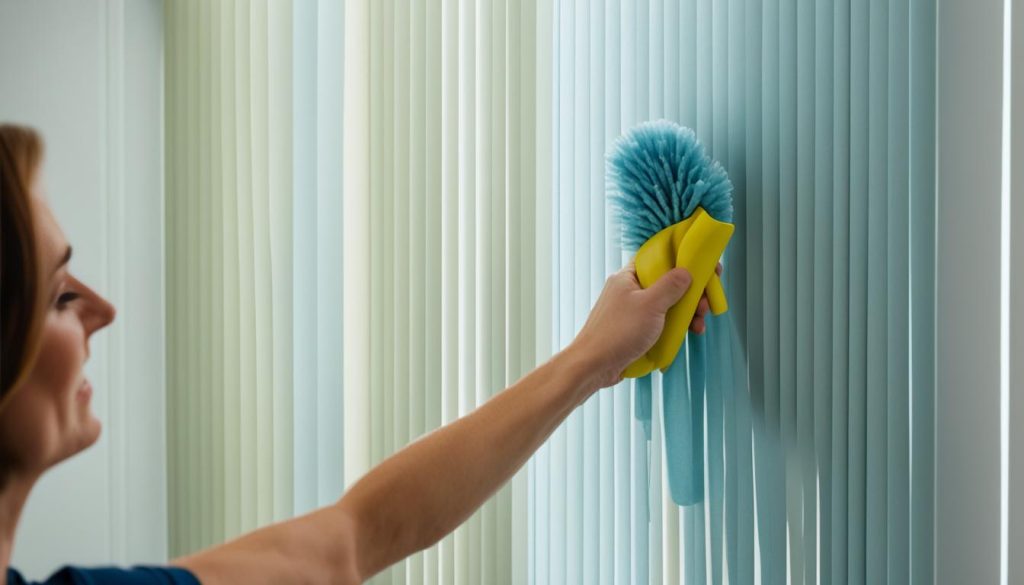 cleaning tips for vertical blinds