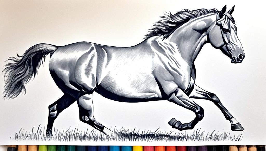 horse drawing techniques