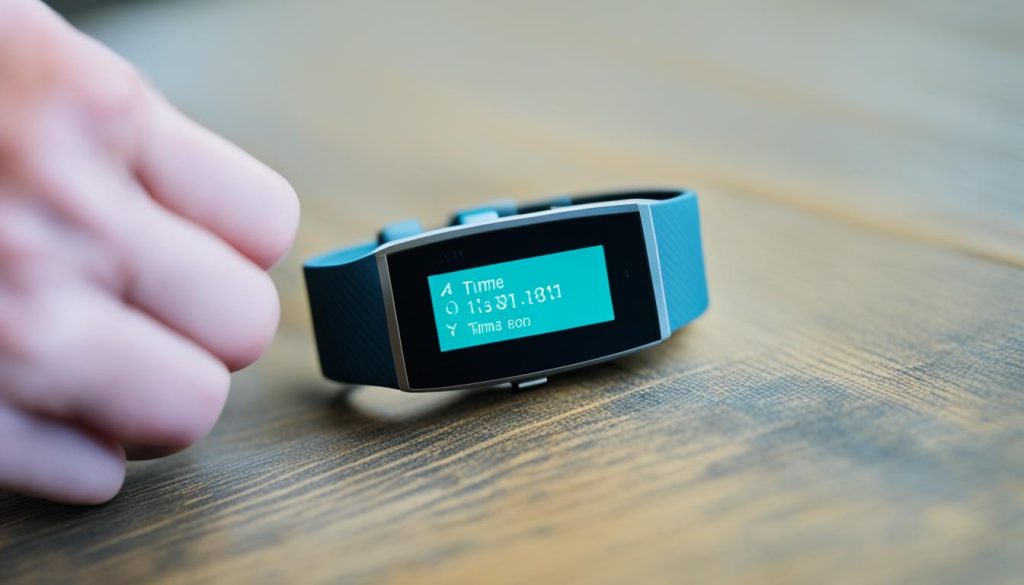 how to change time on fitbit without app
