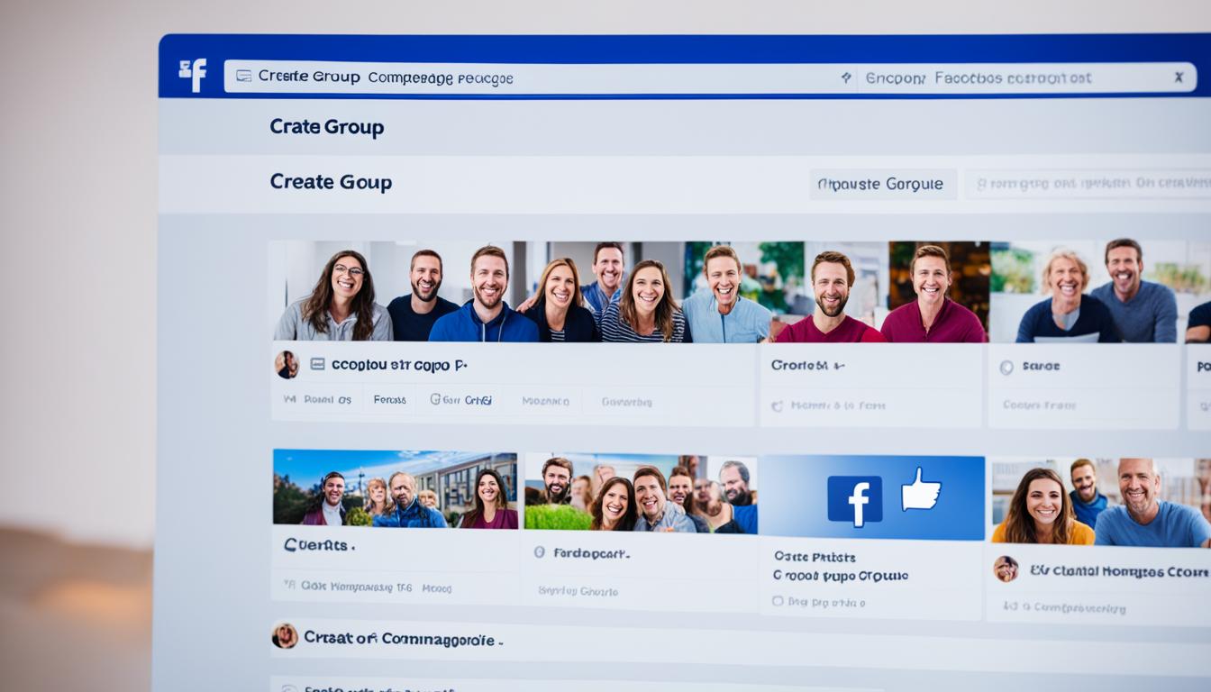 how to create a facebook group