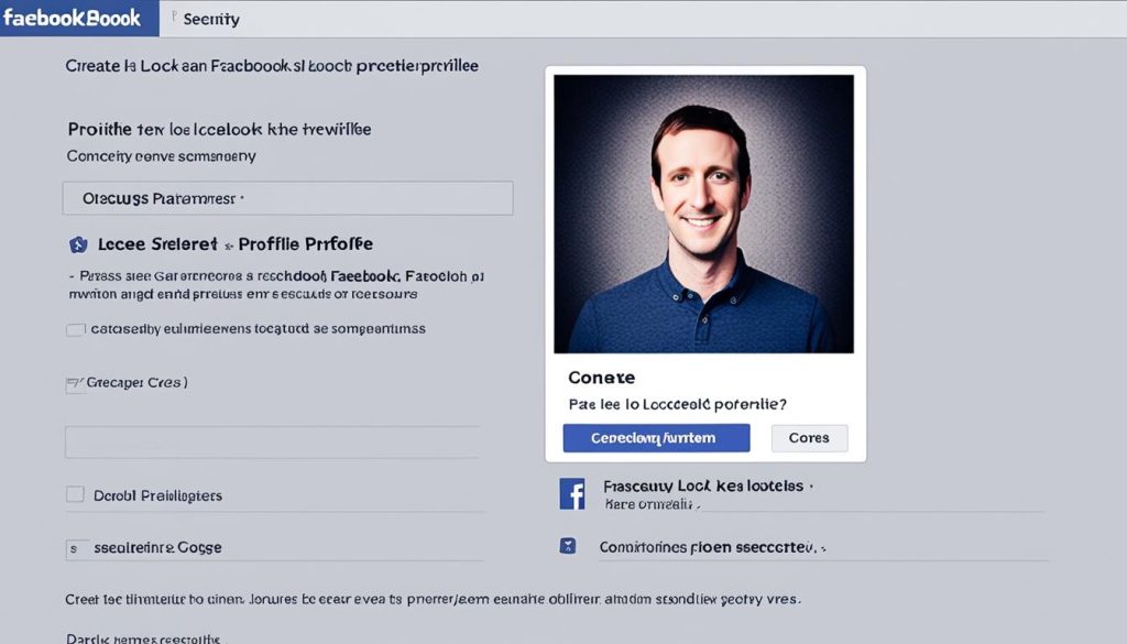 how to lock facebook profile picture